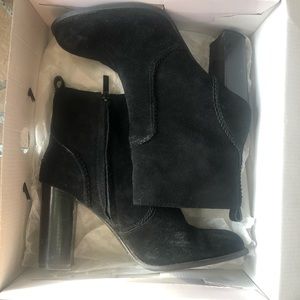 Nine West suede booties